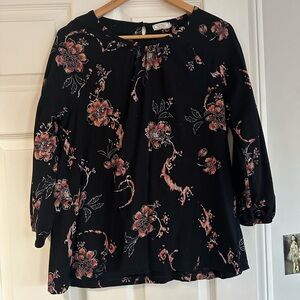 Fatface UK floral top US 6